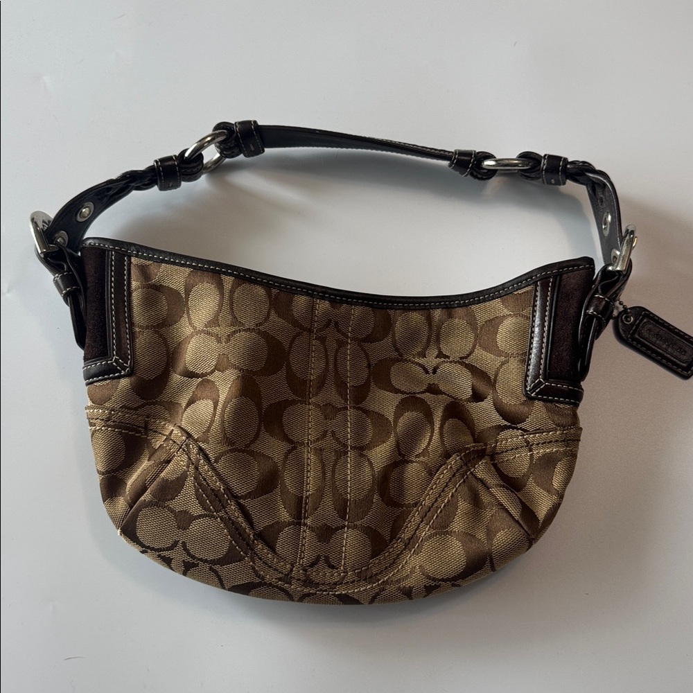 COACH original Patterned Shoulder Bag vintage
